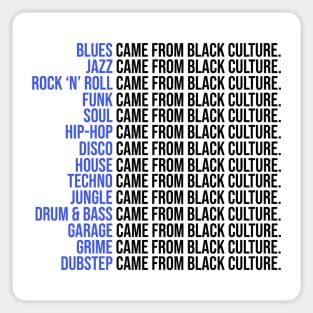 Black Culture Sticker